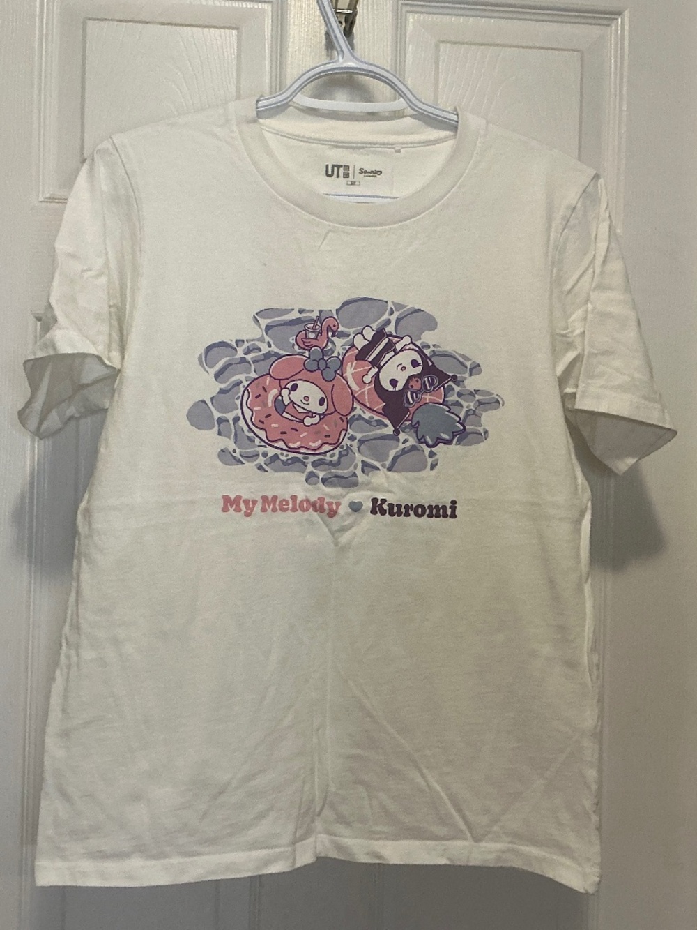 Sanrio x Uniqlo My Melody and Kuromi female t-shirt. Used. See photo.